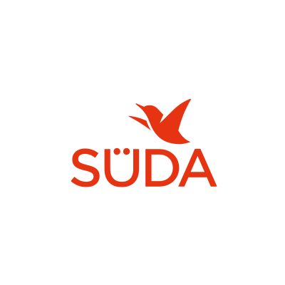 SUDA logotip — profesionalni beauty brend na BEAT.